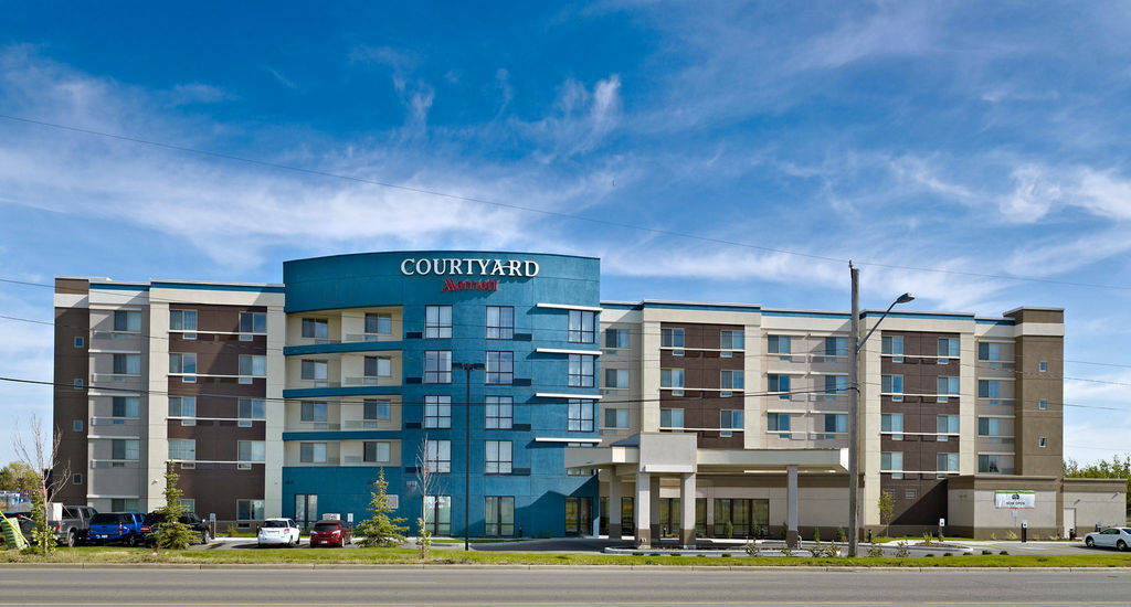 Courtyard By Marriott Edmonton West Hotell Exteriör bild